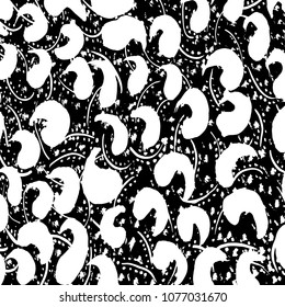 Grunge pattern. Abstract design. Vintage background.