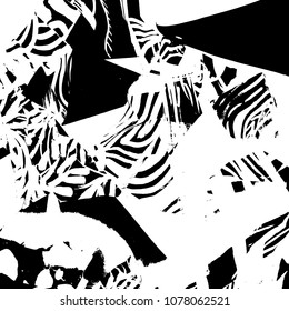Grunge pattern. Abstract design. Vintage background.
