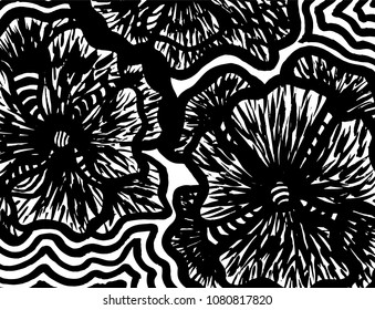 Grunge pattern. Abstract design. Vintage background.