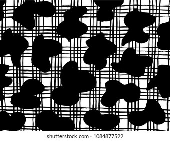Grunge pattern. Abstract design. Vintage background.