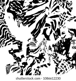 Grunge pattern. Abstract design. Vintage background.