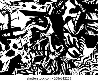 Grunge pattern. Abstract design. Vintage background.