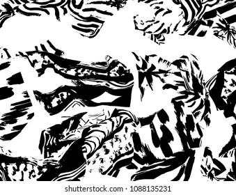 Grunge pattern. Abstract design. Vintage background.