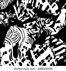 Grunge pattern. Abstract design. Vintage background.