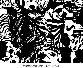 Grunge pattern. Abstract design. Vintage background.