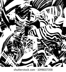 Grunge pattern. Abstract design. Vintage background.