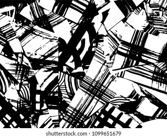 Grunge pattern. Abstract design. Vintage background.