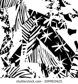 Grunge pattern. Abstract design. Vintage background.
