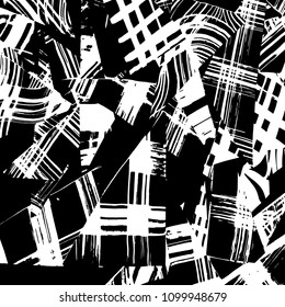 Grunge pattern. Abstract design. Vintage background.