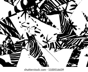Grunge pattern. Abstract design. Vintage background.