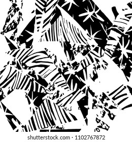 Grunge pattern. Abstract design. Vintage background.