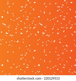 Grunge pattern background. Abstract painting wallpaper. Orange background. Vector