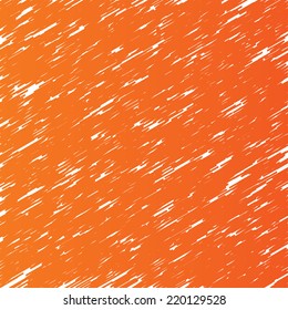 Grunge pattern background. Abstract painting wallpaper. Orange background. Vector