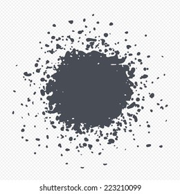 Grunge pattern background. Abstract watercolor paint stains splash wallpaper. Grid lines texture. Cells repeating pattern. White background. Vector