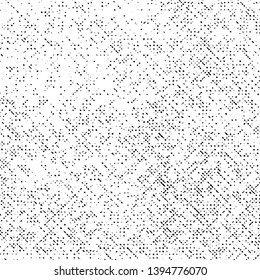 grunge pattern background, black and white old grungy vector, design overlay dotted texture