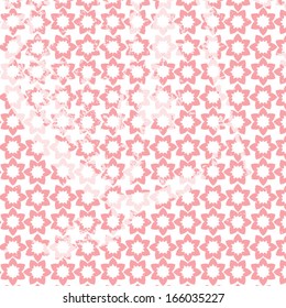 grunge pattern background, flower, pink