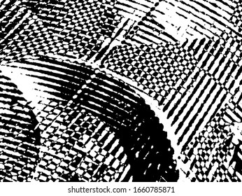 Color negro y blanco grueso. Fondo vector abstracto monocromo
