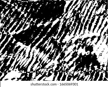 Grunge pattern black and white. Abstract monochrome vector background