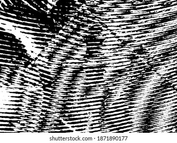 Grunge Muster schwarz-weiß. Abstrakter, einfarbiger Vektorhintergrund