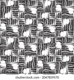 grunge pattern with horizontal and vertical twist hand made black lines(variable thicknesses)
