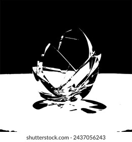Plantilla de diseño gráfico de la industria del patrón de Grunge