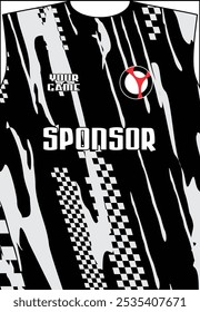 Grunge Padrão Sublimação T Shirt Design angustiado fundo texturizado vintage