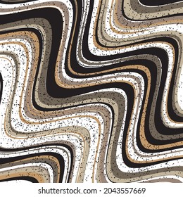 grunge pattern with wavy lines