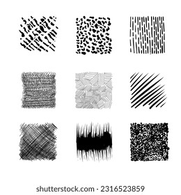 grunge pen scribble texture. hatch pen scribble