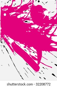 salpicos rosa grunge