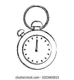 grunge pocket and hand watch object design