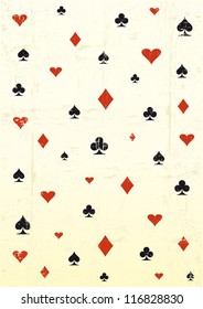 grunge poker wallpaper. A grunge wallpaper for a background poster.