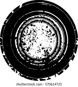 Grunge post Stamp, Circle. Banners, Insignias , Logos, Icons, Labels and Badge
. vector distress textures.blank shape.