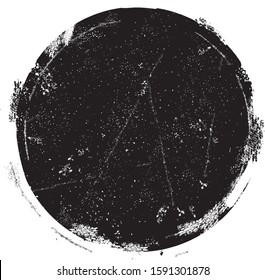 Grunge post stamp texture set isolated on white. Retro stamp texture circle for badge and label. Collection of circle stamp texture for seal, ink, round stamp, circle rubber and banner.Distress vector