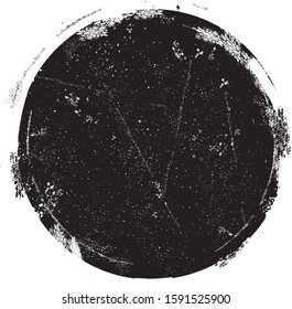 Grunge post stamp texture set isolated on white. Retro stamp texture circle for badge and label. Collection of circle stamp texture for seal, ink, round stamp, circle rubber and banner.Distress vector