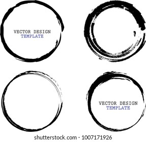 Grunge post Stamps Collection, Circles. Banners, Insignias , Logos, Icons, Labels and Badges Set . vector distress textures.blank shapes.