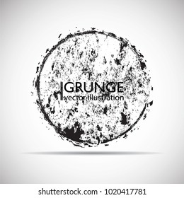 Grunge post Stamps Collection, Circles. Banners, Insignias , Logos, Icons, Labels and Badges Set . vector distress textures.blank shapes.