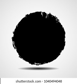 Grunge post Stamps Collection, Circles. Banners, Insignias , Logos, Icons, Labels and Badges Set . vector distress textures.blank shapes.
