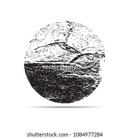 Grunge post Stamps Collection, Circles. Banners, Insignias , Logos, Icons, Labels and Badges Set . vector distress textures.blank shapes.