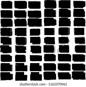 Grunge post Stamps Collection, Circles. Banners, Insignias , Logos, Icons, Labels and Badges Set . vector distress textures.blank shapes.
