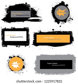 Grunge post Stamps Collection, Circles. Banners, Insignias , Logos, Icons, Labels and Badges Set . vector distress textures.blank shapes.