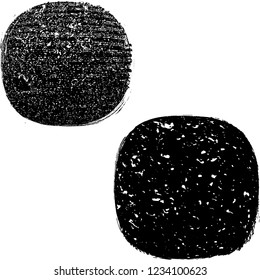 Grunge post Stamps Collection, Circles. Banners, Insignias , Logos, Icons, Labels and Badges Set . vector distress textures.blank rounded shapes.