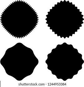 Grunge post Stamps Collection, Circles. Banners, Insignias , Logos, Icons, Labels and Badges Set . vector distress textures.blank shapes.