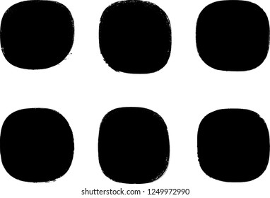Grunge post Stamps Collection, Circles. Banners, Insignias , Logos, Icons, Labels and Badges Set . vector distress textures.blank shapes.