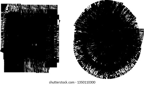 Grunge post Stamps Collection, Circles. Banners, Insignias , Logos, Icons, Labels and Badges Set . vector distress textures.blank shapes.
