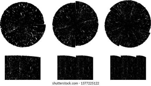 Grunge post Stamps Collection, Circles. Banners, Insignias , Logos, Icons, Labels and Badges Set . vector distress textures.blank shapes.