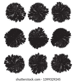 Grunge post Stamps Collection, Circles. Banners, Insignias , Logos, Icons, Labels and Badges Set . vector distress textures.blank shapes.