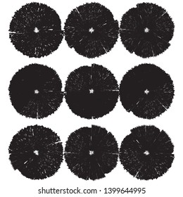 Grunge post Stamps Collection, Circles. Banners, Insignias , Logos, Icons, Labels and Badges Set . vector distress textures.blank shapes.