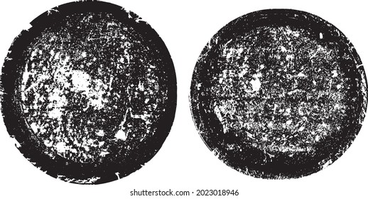 Grunge post Stamps Collection, Circles. Banners, Insignias , Logos, Icons, Labels and Badges Set . vector distress textures.blank shapes.