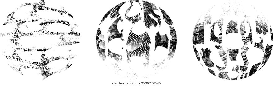 Grunge post Stamps Collection, Circles. Banners, Insignias , Logos, Icons, Labels and Badges Set . vector distress textures.blank shapes.