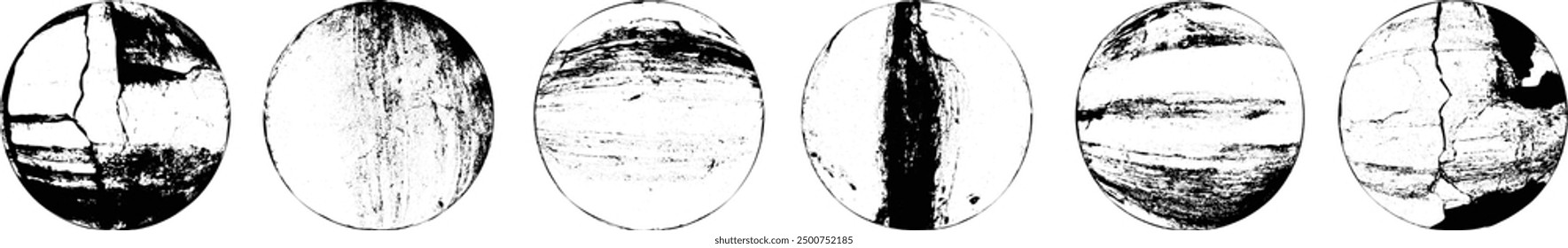 Grunge post Stamps Collection, Circles. Banners, Insignias , Logos, Icons, Labels and Badges Set . vector distress textures.blank shapes.